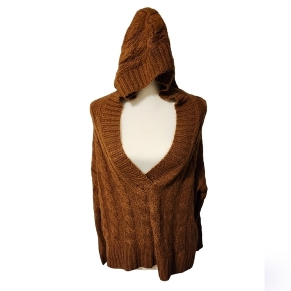 American eagle‎ knit brown sweater